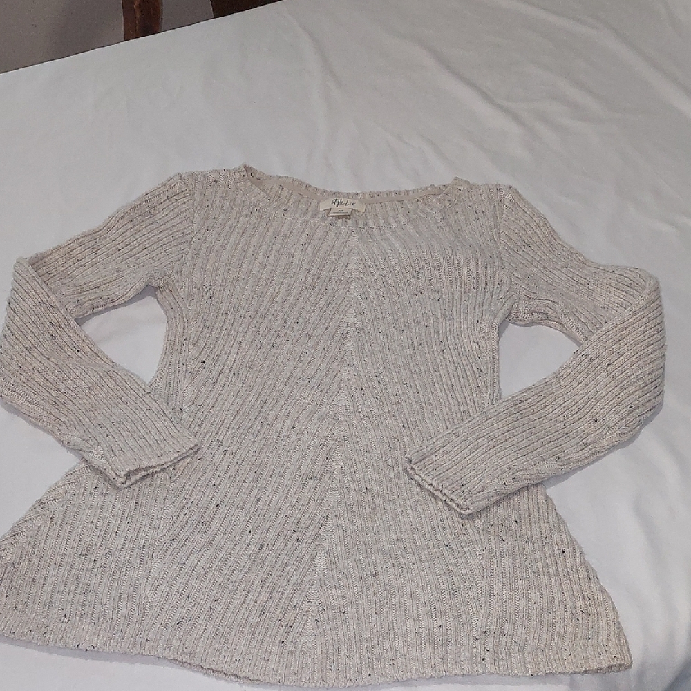 Style & Co. Women's Light Grayish Tan Sweater.Size Xs